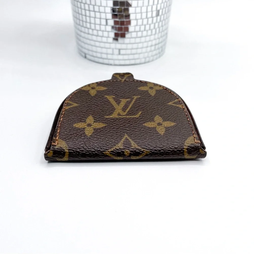 Louis‎ Vuitton Monogram Porte Monnaie Cuvette Coin Purse Pouch Wallet Authentic - Picture 5 of 13